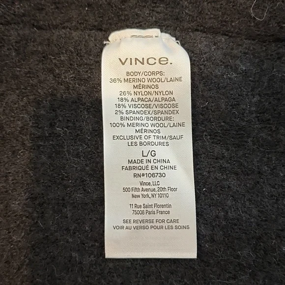 VINCE Oversize Sweater Knit Blazer - Picture 12 of 15